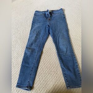 Madewell 9" MID-RISE SKINNY CROP / 28